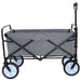Trolley Manevrabil Pliabil Gri 94 x 53 x 99 cm Tesătură Oxford - WALTI WALTI