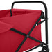 Trolley Manevrabil Pliabil Roșu 94 x 53 x 99 cm Tesătură Oxford - WALTI WALTI