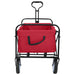 Trolley Manevrabil Pliabil Roșu 94 x 53 x 99 cm Tesătură Oxford - WALTI WALTI
