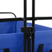 Trolley Manevrabil Pliabil Manual albastru 94 x 53 x 99 cm - WALTI WALTI