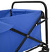 Trolley Manevrabil Pliabil Manual albastru 94 x 53 x 99 cm - WALTI WALTI