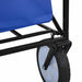 Trolley Manevrabil Pliabil Manual albastru 94 x 53 x 99 cm - WALTI WALTI