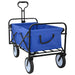 Trolley Manevrabil Pliabil Manual albastru 94 x 53 x 99 cm - WALTI WALTI