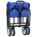 Trolley Manevrabil Pliabil Manual albastru 94 x 53 x 99 cm - WALTI WALTI