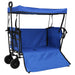 Trolley Manevrabil Pliabil Manual Negru 105 x 56.5 x 116 cm - WALTI WALTI