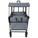 Trolley Manevrabil Pliabil Manual Gri 105 x 56.5 x 116 cm - WALTI WALTI