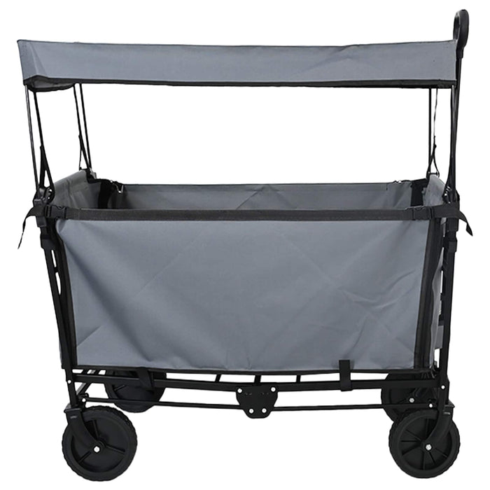 Trolley Manevrabil Pliabil Manual Gri 105 x 56.5 x 116 cm - WALTI WALTI
