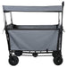 Trolley Manevrabil Pliabil Manual Gri 105 x 56.5 x 116 cm - WALTI WALTI