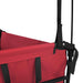 Trolley Manevrabil Pliabil Manual Roșu 105 x 56.5 x 116 cm - WALTI WALTI