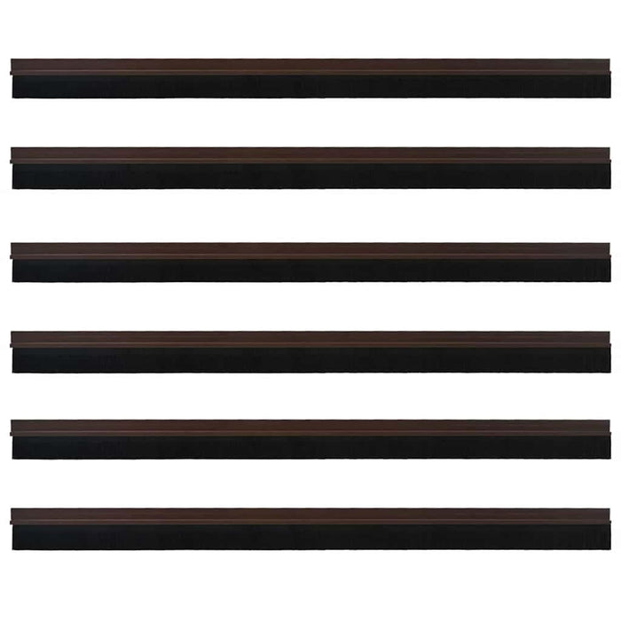 Dopuri pentru uși autoadezive 6 pcs Maro 100 cm - WALTI WALTI