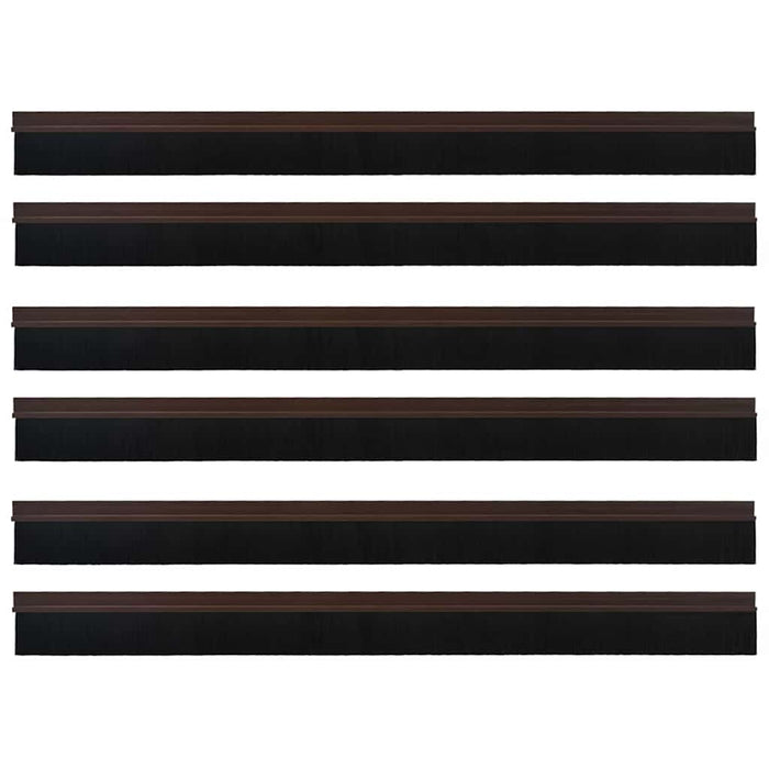 Dopuri pentru uși autoadezive 6 pcs Maro 100 cm - WALTI WALTI