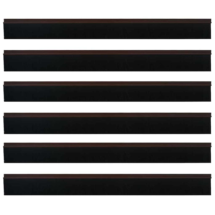Dopuri pentru uși autoadezive 6 pcs Maro 100 cm - WALTI WALTI