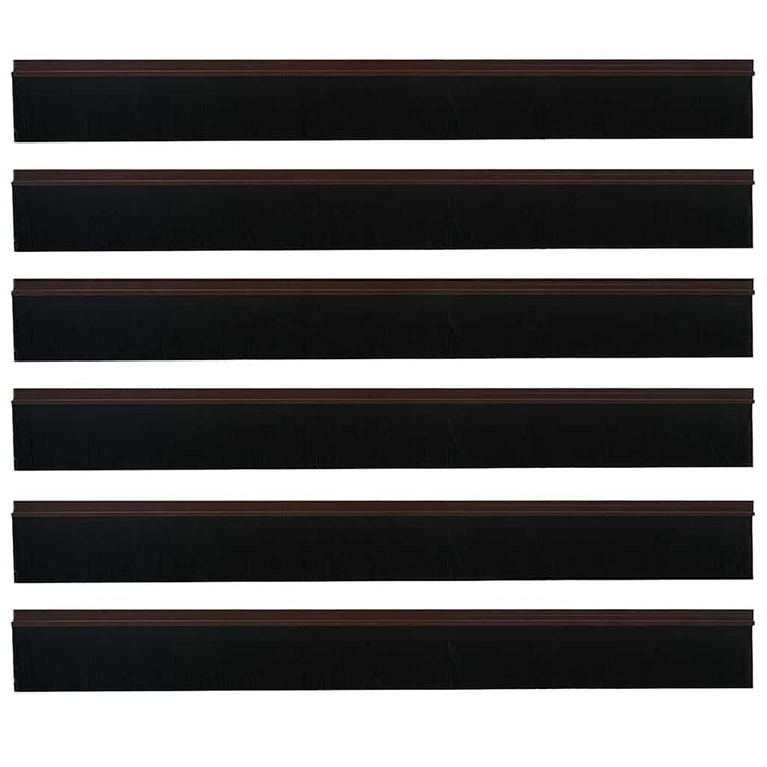 Dopuri pentru uși autoadezive 6 pcs Maro 100 cm - WALTI WALTI
