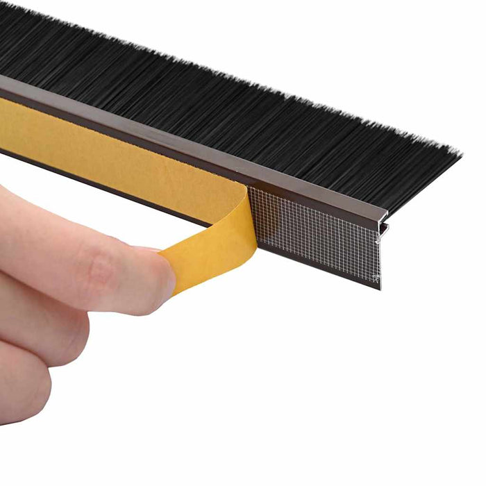 Dopuri pentru uși autoadezive 6 pcs Maro 100 cm - WALTI WALTI