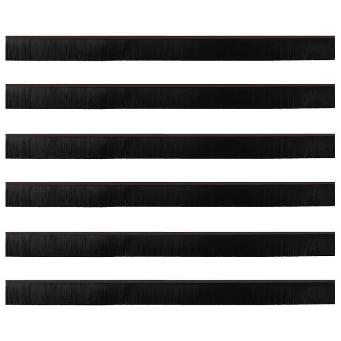 Dopuri pentru uși autoadezive 6 pcs Maro 100 cm - WALTI WALTI