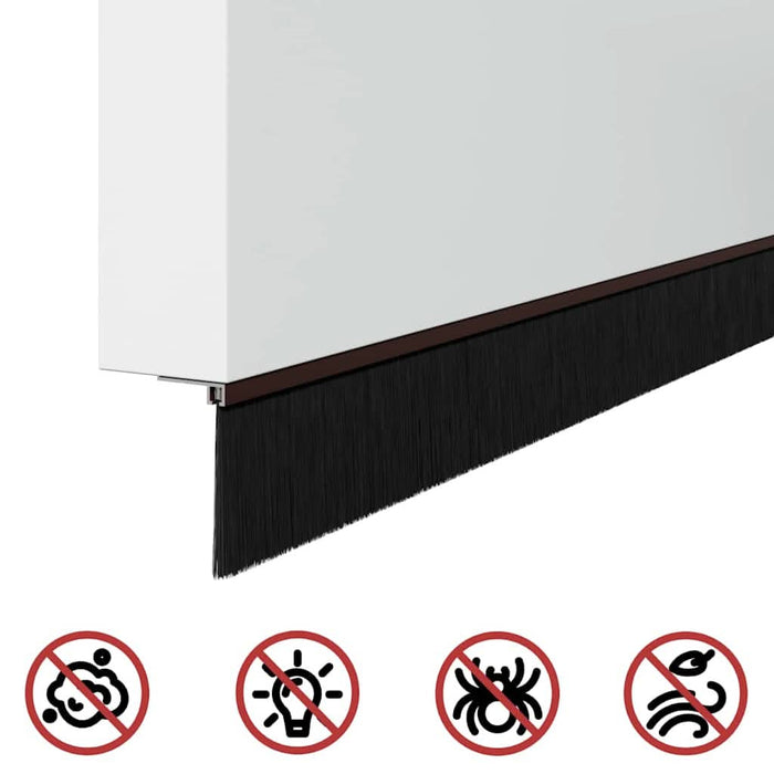 Dopuri pentru uși autoadezive 6 pcs Maro 100 cm - WALTI WALTI