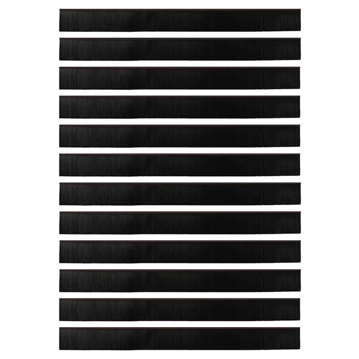Dopuri pentru uși autoadezive 12 pcs Maro 100 cm - WALTI WALTI