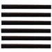 Perdele de ușă cu perii cu montare prin înșurubare 6 pcs Maro - WALTI WALTI