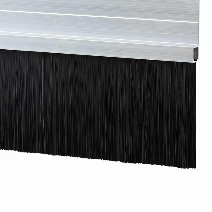 Dopuri pentru uși autoadezive 2 pcs Argintiu 100 cm - WALTI WALTI