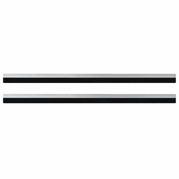 Dopuri pentru uși autoadezive 2 pcs Argintiu 100 cm - WALTI WALTI