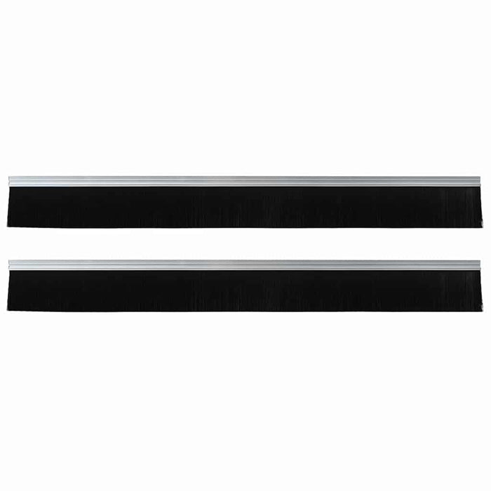 Dopuri pentru uși autoadezive 2 pcs Argintiu 100 cm - WALTI WALTI