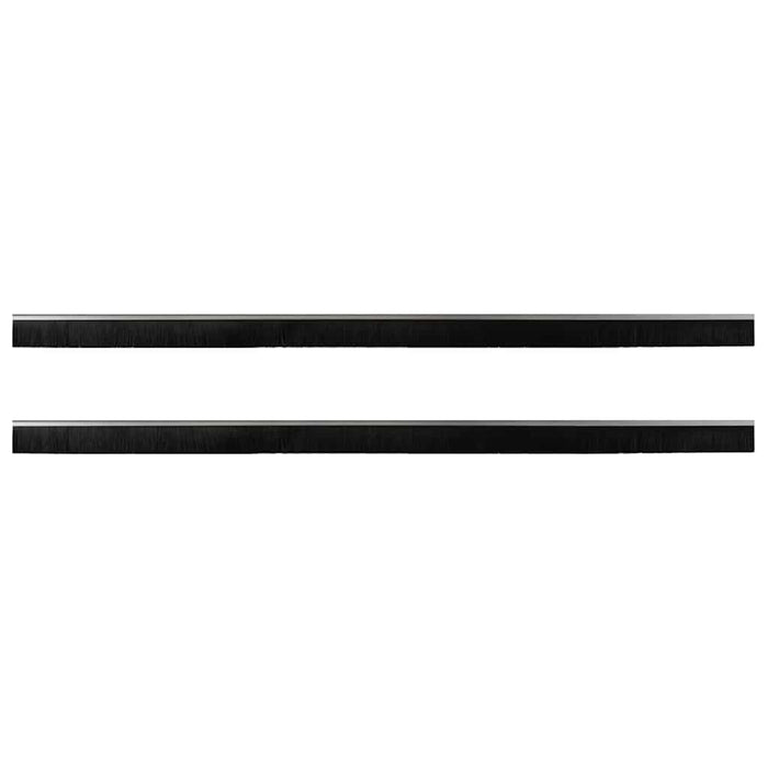 Dopuri pentru uși autoadezive 2 pcs Argintiu 100 cm - WALTI WALTI