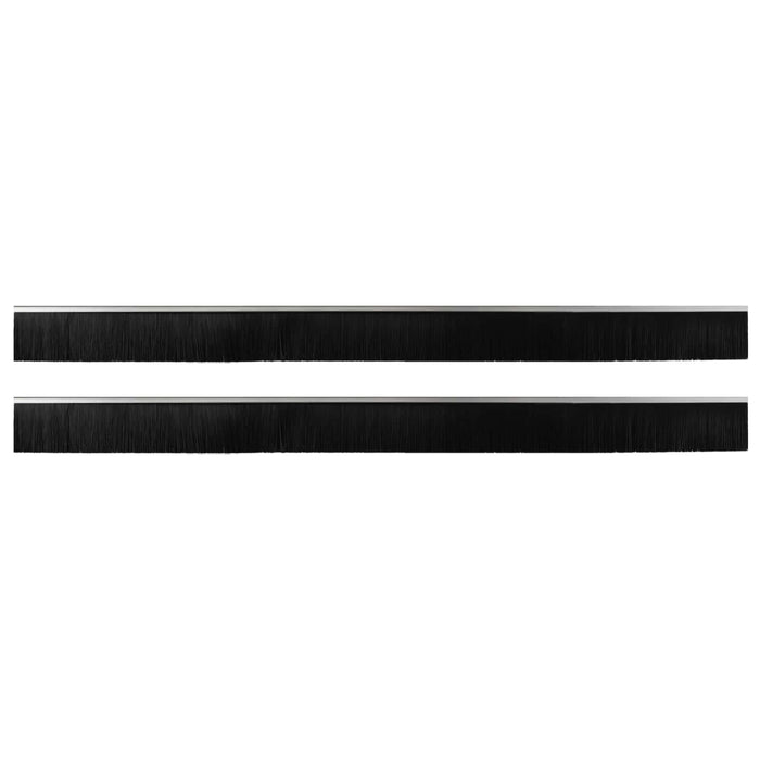 Dopuri pentru uși autoadezive 2 pcs Argintiu 100 cm - WALTI WALTI