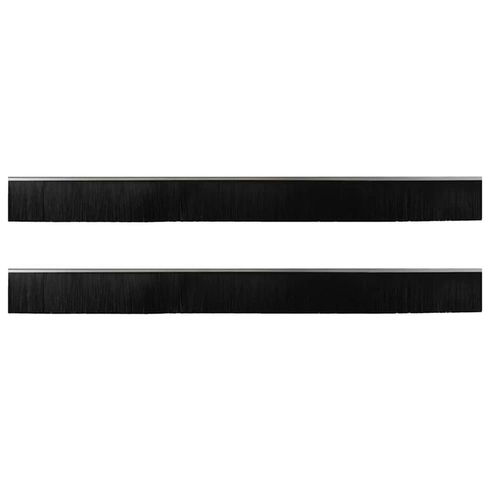 Dopuri pentru uși autoadezive 2 pcs Argintiu 100 cm - WALTI WALTI