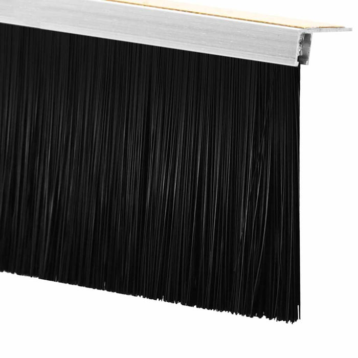 Dopuri pentru uși autoadezive 6 pcs Argintiu 100 cm - WALTI WALTI