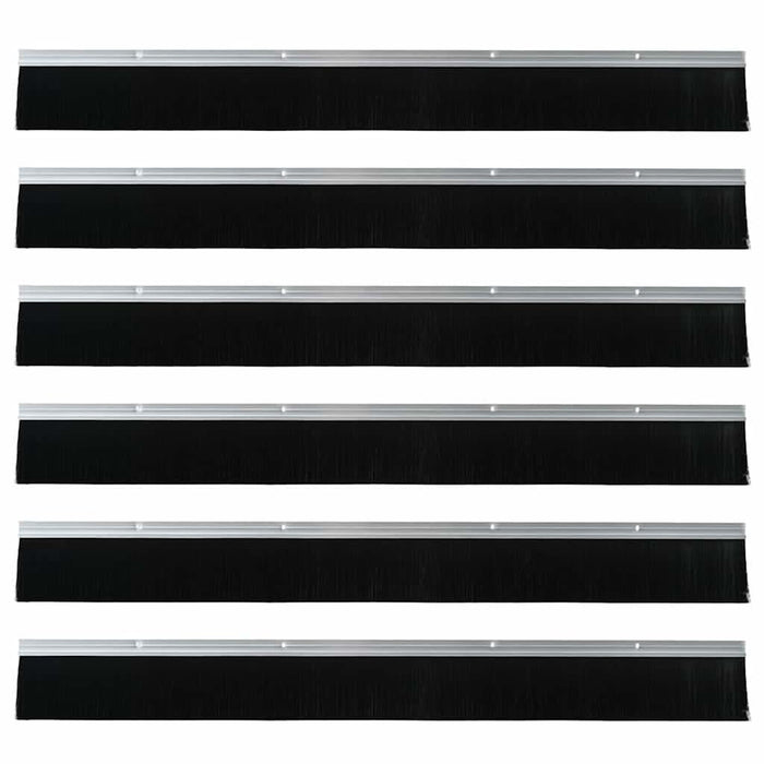 Perdele de ușă cu perii cu montare prin înșurubare 6 pcs - WALTI WALTI