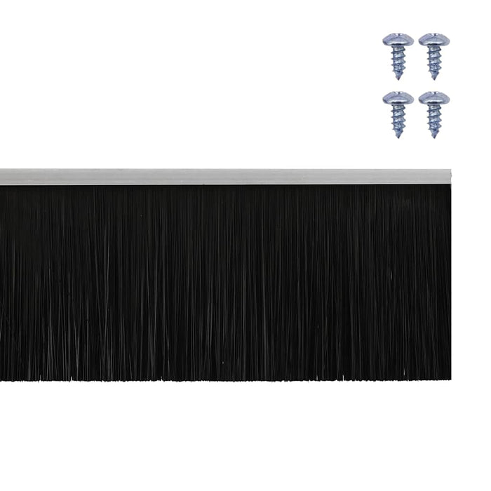 Perdele de ușă cu perii cu montare prin înșurubare 2 pcs 100 cm - WALTI WALTI