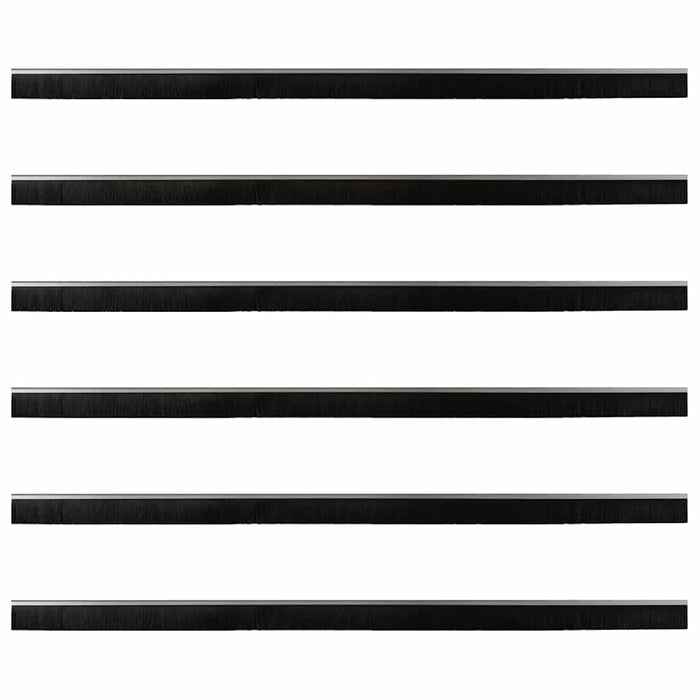 Perdele de ușă cu perii cu montare prin înșurubare 6 pcs - WALTI WALTI