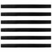 Perdele de ușă cu perii cu montare prin înșurubare 6 pcs 100 cm - WALTI WALTI