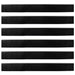 Perdele de ușă cu perii cu montare prin înșurubare 6 pcs 100 cm - WALTI WALTI