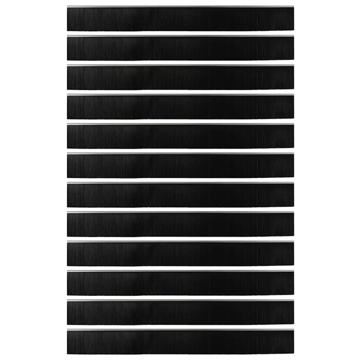 Perdele de ușă cu perii cu montare prin înșurubare 12 pcs - WALTI WALTI