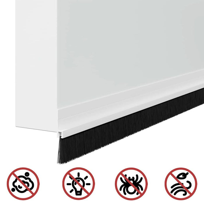 Dopuri pentru uși autoadezive 6 pcs Alb 100 cm - WALTI WALTI