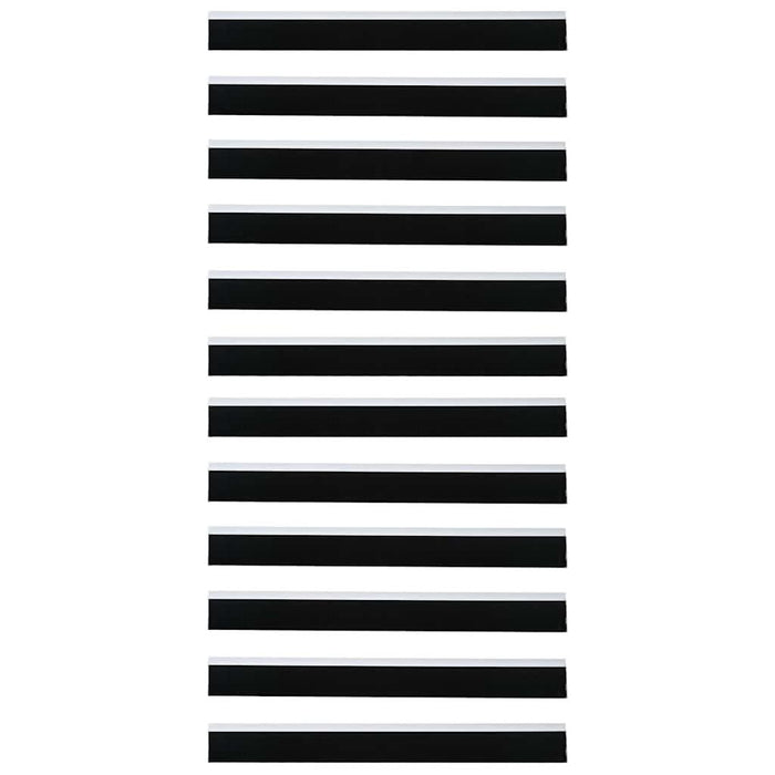 Dopuri pentru uși autoadezive 12 pcs Alb 100 cm - WALTI WALTI