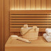 Căldare pentru Sauna 2 pcs Maro Lemn de pin solid și cânepă - WALTI WALTI