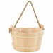 Căldare pentru Sauna 2 pcs Maro Lemn de pin solid și cânepă - WALTI WALTI