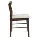 Scaun de sufragerie 2 pcs Maro deschis și deschis - WALTI WALTI