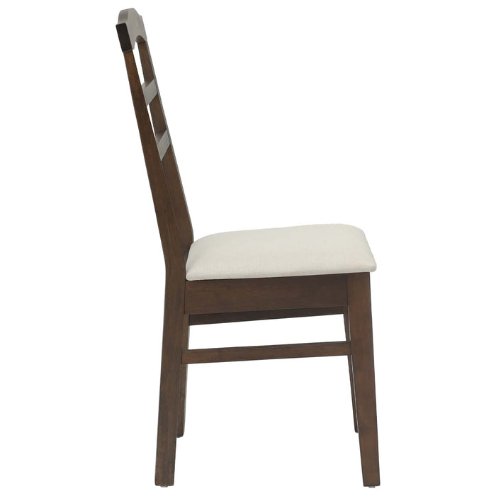 Scaun de sufragerie 2 pcs Maro deschis și deschis - WALTI WALTI