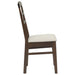 Scaun de sufragerie 2 pcs Maro deschis și deschis - WALTI WALTI
