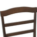 Scaun de sufragerie 2 pcs Maro deschis și negru - WALTI WALTI