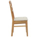 Scaun de sufragerie 2 pcs Natural și deschis - WALTI WALTI