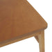Scaun de sufragerie 2 pcs natural Lemn Solid de Cauciuc - WALTI WALTI