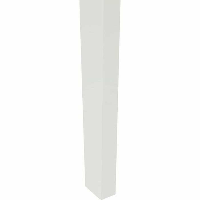 Scaun de sufragerie 2 pcs Alb și Natural Lemn Solid de Cauciuc - WALTI WALTI