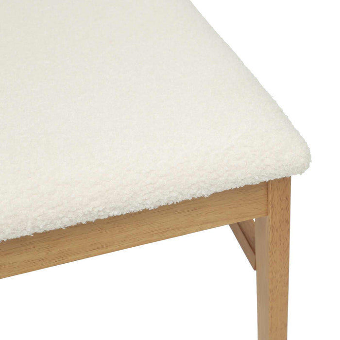 Scaun de sufragerie 2 pcs Natural și deschis - WALTI WALTI
