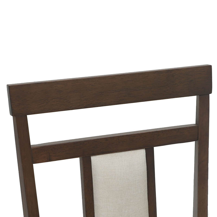 Scaun de sufragerie 2 pcs Maro deschis și deschis - WALTI WALTI