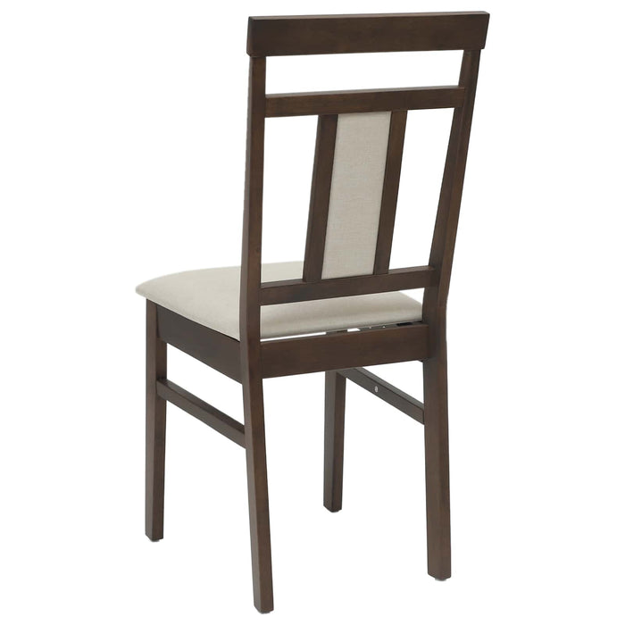 Scaun de sufragerie 2 pcs Maro deschis și deschis - WALTI WALTI