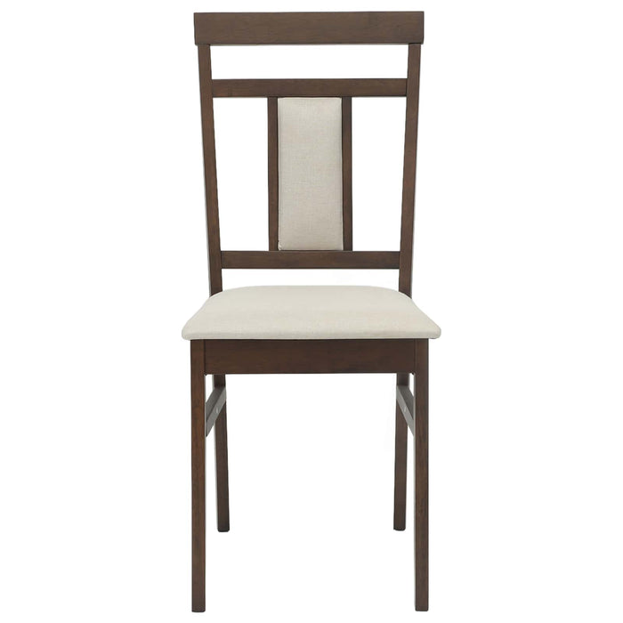Scaun de sufragerie 2 pcs Maro deschis și deschis - WALTI WALTI